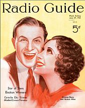 On the cover of 'Radio Guide'